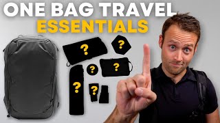 Don’t Forget These 24 One Bag Travel Essentials in 2024 Packing Tips [upl. by Alenairam]