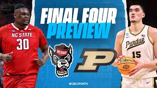 2024 NCAA Tournament FINAL FOUR NC State vs Purdue FULL PREVIEW I March Madness I CBS Sports [upl. by Zed]