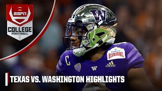 Alamo Bowl Texas Longhorns vs Washington Huskies  Full Game Highlights [upl. by Adair]