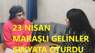 23 NİSANDA KUMA GELİNLER KOLTUK DEĞİŞİMİ [upl. by Attenyt521]