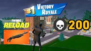 Fortnite Reload  High Kill Solo vs Squads OG Gameplay Keyboard amp Mouse 240 FPS [upl. by Aiynat]