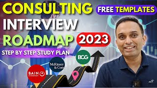 COMPLETE Roadmap to crack Consulting Interview in 90 days  ExMckinsey interviewer  Free template [upl. by Epul]