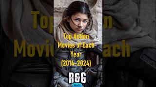 Top Action Movies of Each Year 20142024  shortsfeed shortsvideo youtubeshorts shortsviral [upl. by Guadalupe]