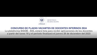 REQUISITOS PARA PARTICIPAR EN EL PROCESO DE ADMISIÓN DOCENTE 2024 [upl. by Shyamal398]