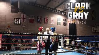 Top class junior boxers Full fight  Paisley Clark v Teddy Gray [upl. by Osborne]