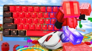 Mechanical Keyboard ASMR Chill😴ASMR 😍Bedwars Gameplay 144FPS [upl. by Dannel]