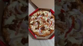 chicken keema and sausage pizza medium size by ovenstory [upl. by Sager]