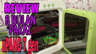 uPANG UV STERILIZER 7 GEN SETELAH PEMAKAIAN 8 BULAN REVIEW JUJUR [upl. by Tunnell]