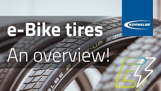 Schwalbe eBike Tires  An Overview [upl. by Iznyl]