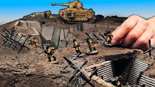 Making a Trench Warfare Table for Warhammer and Historical games [upl. by Sucramaj]