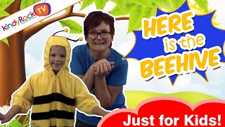 Here is the Beehive  Insect song for preschoolers [upl. by Halsted]