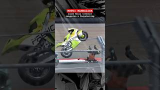 Jaume Masia terlibat senggolan amp Terpelanting motogp mandalika [upl. by Ghassan]