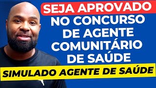 Simulado Agente Comunitário de Saúde 2023  Concurso Agente de Saúde [upl. by Crisey]