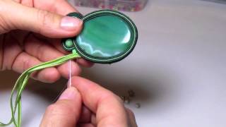 sutasz  soutache  wisior pelny tutorial [upl. by Cynthea]