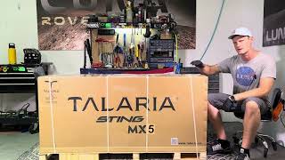 TALARIA MX5 UNBOXING AND ASSEMBLY [upl. by Tades903]