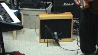 18watt EF86 custom combo amp [upl. by Civ]