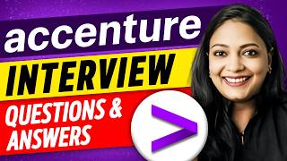 Accenture Interview Questions amp Answers  Tech amp HR Round [upl. by Ludly148]