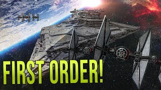 FIRST ORDER FLEET vs PIRATES  Star Wars Empire at War  Yoden Mod [upl. by Fachini]