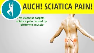 Piriformis syndrome sciatic pain relief stretches and exercises [upl. by Stock]