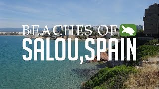 Spain Salou  Beaches amp Seafront [upl. by Naujak]