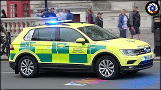 London fast response paramedic units responding  London Ambulance Service [upl. by Mona]