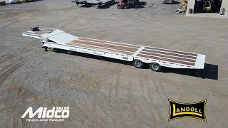 Landoll 930 Traveling Tail Trailer  2020 Landoll 930E5115 [upl. by Artimed]