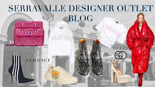 LUXURY DESIGNER OUTLET VLOG VISITING SERRAVALLE [upl. by Ferrigno]