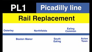 Osterley to Acton Town [upl. by Range784]