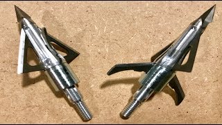 GRIM REAPER MICRO HYBRID Broadhead Test [upl. by Arevle]