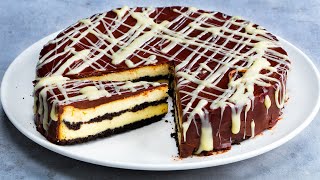 Tenhle dezert si nemůžete nechat ujít Recept na cheesecake s čokoládou a citronem Chutný TV [upl. by Eirac207]