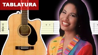 Fotos y Recuerdos  Selena  Guitarra Tutorial [upl. by Marshal]