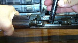 M1 Carbine Bolt Removal Without Disassembling the Rifle No Tools [upl. by Catharina]