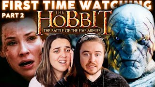 THORINS REDEMPTION Battle of the Five Armies The Hobbit Reaction part 2 FIRST TIME WATCHING [upl. by Kearney]