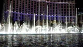 The Bellagio Water Fountains  A Chorus Line One Singular Sensation [upl. by Bathelda]