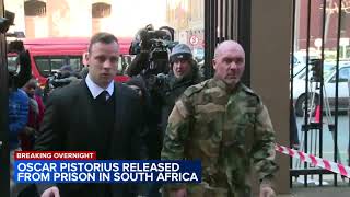 Oscar Pistorius freed after nearly 9 years in prison for murder [upl. by Cavanaugh]