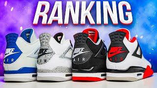 RANKING Air Jordan 4 ORIGINAL 1989 Sneaker Collection [upl. by Seldon]