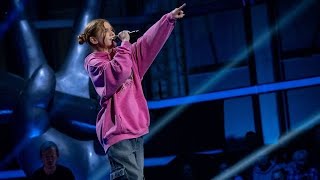 Eminem  Mockingbird Emma  The Voice Kids 2023 [upl. by Retsev]