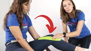 How To Use KT Tape on Pes Anserine Bursitis Of The Knee  Kinesiology Tape [upl. by Mandeville]