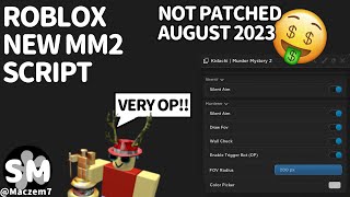 Roblox NEW OP MM2  Murder Mystery 2 Script AimbotAutofarmEsp [upl. by Lorri]