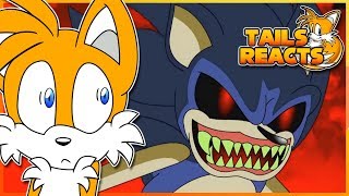 Tails Reacts To SonicEXE Trilogy Part 1 2 amp 3 [upl. by Farland]