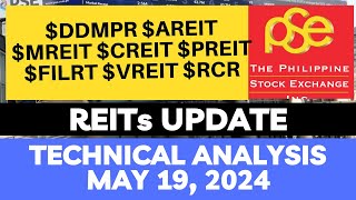 REIT UPDATE DDMPR AREIT MREIT CREIT FILRT VREIT RCR PREIT PSE STOCK MARKET [upl. by Michale688]