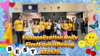 Evangelization Rally amp First Fruit Offering CFC NY 022524 [upl. by Naie]