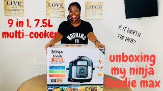 Ninja Foodi Max 9in1 Multi Cooker unboxing amp Pressure test Demo [upl. by Richard]