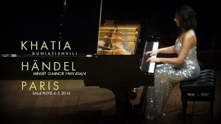 Khatia Buniatishvili  Haendel Minuet GMinor  HWV 4344 PARIS 04032014 [upl. by Uaeb]