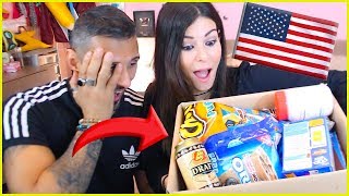 MANGIAMO un PACCO ENORME di SNACKS AMERICANI 🇺🇸 Italians try american snacks [upl. by Sesilu]