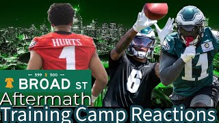 Broad St Aftermath Training Camp Reactions [upl. by Dolhenty]