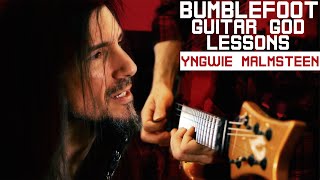 Bumblefoots Guitar Gods Lesson Yngwie Malmsteen [upl. by Zimmer]