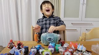 仮面ライダーゴーストの闘魂装填 DXサングラスラッシャーでメガマブシー！！ ゴエモン amp リョウマゴーストアイコンで遊んでみた｜Kamen Rider Series [upl. by Novyat697]