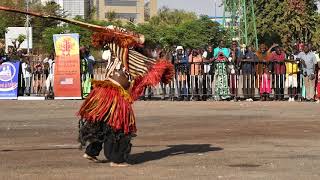 Dogon Mask dance DSC 1390 [upl. by Maiga772]