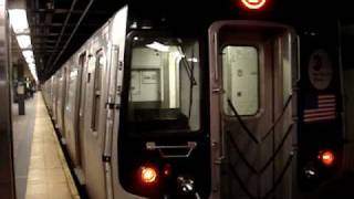 MTA New York City Subway  Canarsie amp 8th Avenue Bound R160A1 amp R143 L Trains  MyrtleWyckoff Aves [upl. by Rush773]